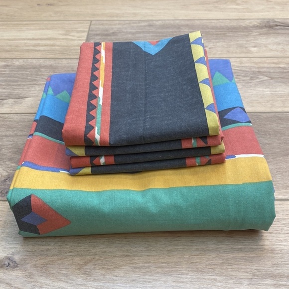 80’s Collier Campbell | Teton | Southwestern Duvet Set - Picture 10 of 10